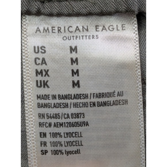 American Eagle Outfitters Camo Cargo Jogger Pants Women's Medium Lyocell Grunge - Picture 5 of 12